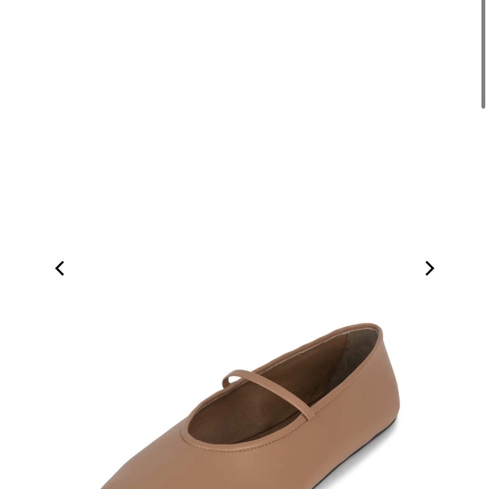 Jeffrey Campbell Tan Mary Jane Flats